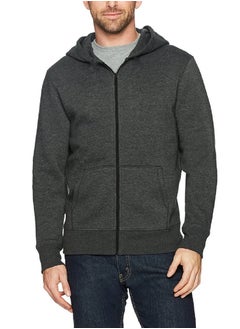 Buy Casual Zipped Hooded Sweatshirt in Egypt