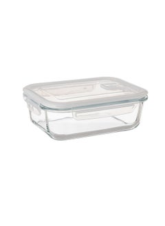 Buy Glass Food Container And Plastic Lid in Saudi Arabia