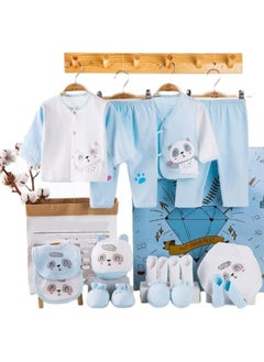 اشتري Newborn Baby Gifts Set Newborn Layette Gifts Set Baby Girl Boys Gifts Premium Cotton Baby Clothes Accessories Set Fits Newborn to 3 Months في السعودية