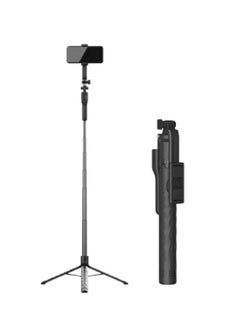 اشتري KT-239 حامل ثلاثي القوائم لعصا سيلفي بطول 1.75 متر ومشبك للهاتف الخلوي وتصميم قابل للدوران وحامل تثبيت للكاميرا في الامارات