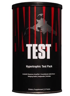 اشتري مجموعة اختبار ANIMAL Test للرجال Hypertropic تدعم نمو العضلات - 21 عبوة في الامارات