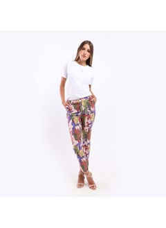 اشتري ESLA Printed Pants Rose في مصر