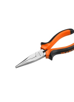 Buy WOKIN Long Nose Pliers (Orange and Black, 200mm, 8in) in UAE