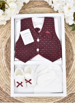 Buy 4-Piece Baby Suit Set with Gift Box in Saudi Arabia