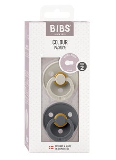 اشتري BIBS Pacifier Colour Round Pack of 2 في مصر