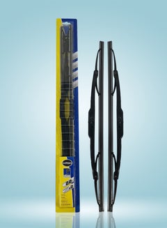 Buy 100miles 22 inch Professional Grade 2 Pcs Car Wiper Blades Universal Car Wiper Blades in Saudi Arabia