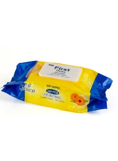 اشتري First Antibacterial Wet Wipes, 140 Pieces في السعودية