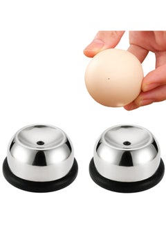 Buy Egg Hole Puncher 2pcs Stainless Steel Egg Piercer Egg Opener Tool with Non Slip Silicone Mat Egg Cups for Raw Soft Hard Boiled Egg Egg Puncher Kitchen Tools for Home Restaurant in UAE