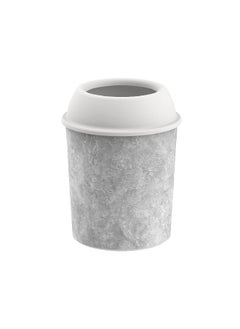 Buy Ceramic 5L Round Dust Bin in UAE