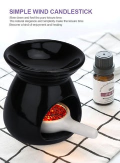 Buy Essential Oil Candle Warmers Ceramic Tealight Holder Aroma Oil Burner Womdee Oil Burner Aromatherapy Oil Warmer Home Bedroom Decoration in UAE