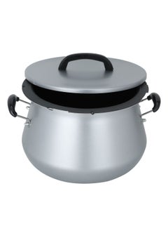 Buy Electric Cooker Silver Grey 10 Liter 100W in Saudi Arabia