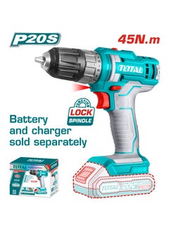 اشتري Total Lithium-Ion Cordless Drill 20V / 45Nm (Tdli200515) في مصر