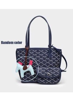 Buy Printed Shopper Small Tote Blue Pendants Random in Saudi Arabia