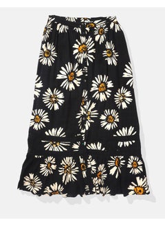 Buy AE Button Front Midi Skirt in UAE