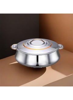 Buy Saaliha Insulated Stainless Steel Casserole Elegant Thermal Serving Hotpot in UAE