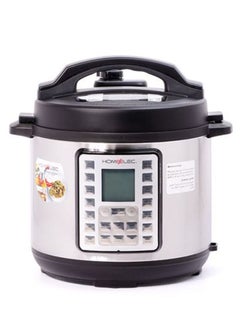 Buy Home Elec pressure cooker, 6 liters, 1000 watts, steel in Saudi Arabia