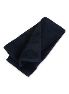 Buy Classic Turkish Luxury Towel, Navy - 51X76 Cm in UAE