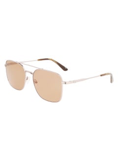 Buy Full Rim Metal Navigator Sunglasses Ck22115S 5718 (014) Light Gunmetal in Saudi Arabia