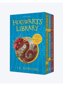 اشتري The Hogwarts Library Brings Together Three Muchloved Classics From The Wizarding World In A Stunning Box Set, Now Available In Paperback For The First Time Essential Reading For All Harry Potter Fans في الامارات