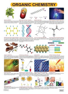 اشتري Organic Chemistry Wall Chart (Science Chart) - Both Side Hard Laminated (Size 48 x 73 cm) في الامارات