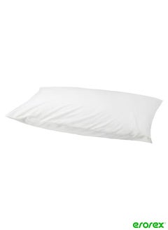 Buy Pillowcase white 50x80 cm in Saudi Arabia