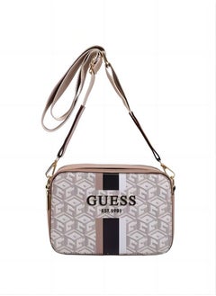 Buy Letter printed shoulder crossbody small square bag in Saudi Arabia