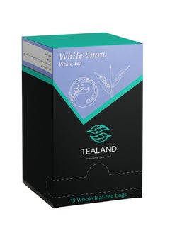 Buy 15 Sachet Box White Snow Malty & Rich 100% Natural Ingredients Antioxidants Rich Helps Destress Soothing & Calming Tisane in UAE