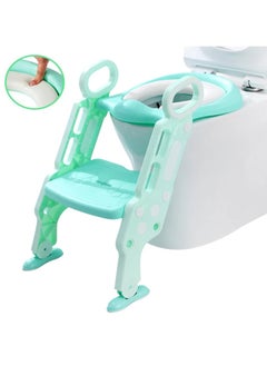 اشتري Pikkaboo EasyGo + Potty Training Seat withStepLadder-Green في الامارات