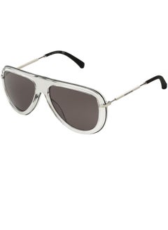 Buy Full Rim Aviator Unisex Sunglass - CKJ19704S 001 - Lens Size: 57 mm - Transparent in Saudi Arabia