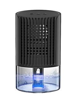 Buy Dehumidifier, Auto-Off Small Dehumidifier Compact and Portable Mini Dehumidifier for Basement, Bathroom, Garage, Wardrobe, RV and Room(Black) in UAE