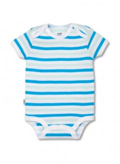 Buy Sleep Wear Short Sleeve Bodysuit - 18M Tropical Stripe in UAE