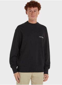 Buy Logo Crew Neck Sweatshirt in UAE