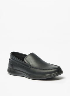 اشتري Textured Slip-On Loafers في الامارات