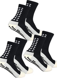 Buy 3 pairs of 6 anti slip football socks in Saudi Arabia