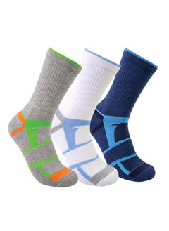 اشتري STITCH Men's Pack of 3 Half Terry Long Casual Socks في مصر