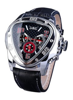 Buy Watches for Men Watch Leather Strap Luxury Luminous Water Resistant Automatic Mechanical Wristwatch 6516 in UAE