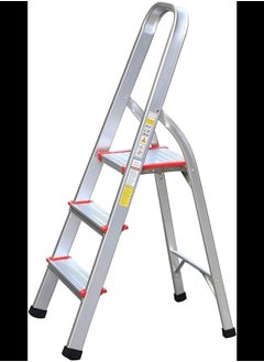 Buy Aluminum Steps Household Ladder 3 STEP) in UAE