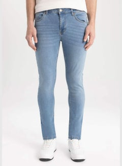 Buy Man Slim Fit Denim Trousers in UAE