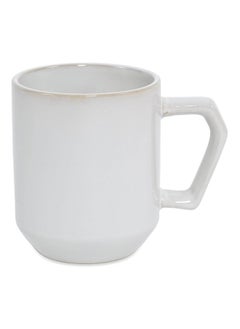 اشتري New Bone China Mug, White - 370Ml في الامارات