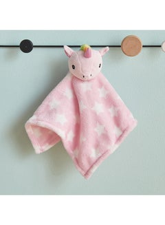 Buy Playland Unicorn Flannel Fleece Printed Hand Towel 36 x 36 cm in Saudi Arabia