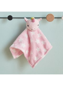 Buy Playland Unicorn Flannel Fleece Printed Hand Towel 36 x 36 cm in Saudi Arabia