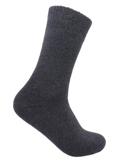 Buy Long winter socks gray high quality - Saudi made in Saudi Arabia
