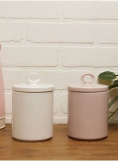 Buy Ceramic Storage Jar With Lid in UAE