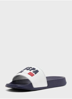 Buy Casual Logo Slides in UAE