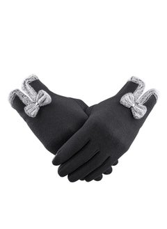 اشتري Women Winter Gloves Warm Gloves Windproof Gloves for Women Girls Winter Using Fleece Lined Thick Warm Gloves Gifts في الامارات