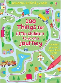 اشتري 100 Things For Little Children To Do On A Journey Usborne Activity Cards في الامارات