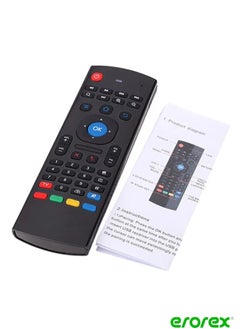 اشتري .MX3 No Backlight 2.4G Remote Control For Android TV Box Black في السعودية