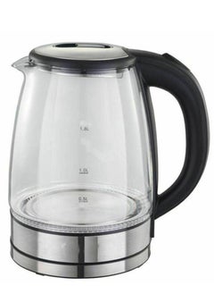 Buy Electric Kettle 2L 1500 W KD222 Silver/clear/Black in UAE