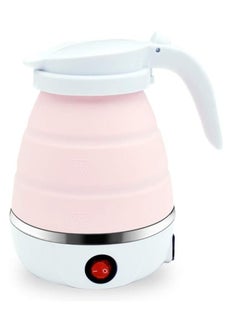 Buy Travel Foldable Silicone Mini Electric Kettle Expandable Storage Convenient Convenient and Folding for Travel – Food Grade Silicone (PINK) in UAE