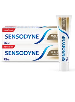 Buy 2PES Multi Care Plus Whitening Toothpaste White 75ml in Saudi Arabia